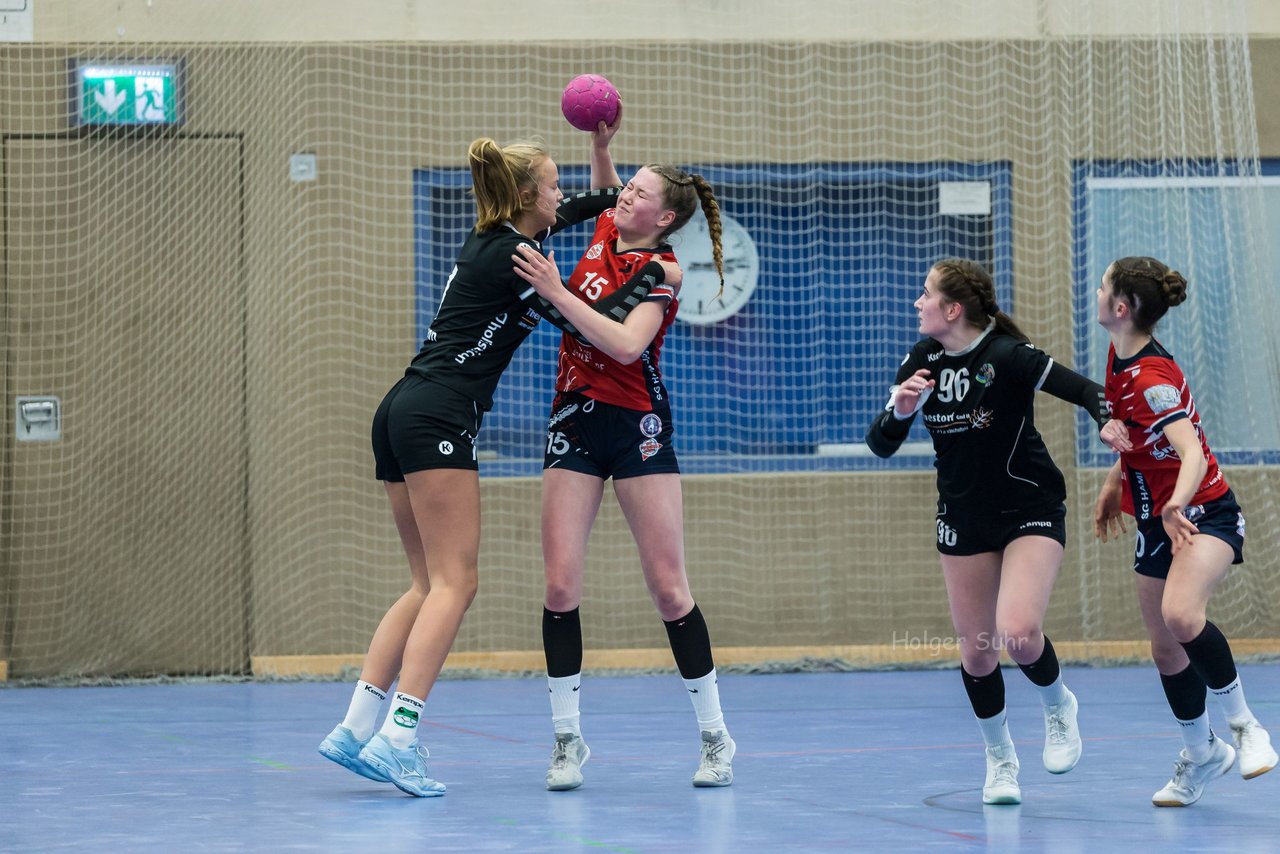 Bild 45 - B-Juniorinnen SG HH Nord - SV Henstedt Ulzburg : Ergebnis: 23:22